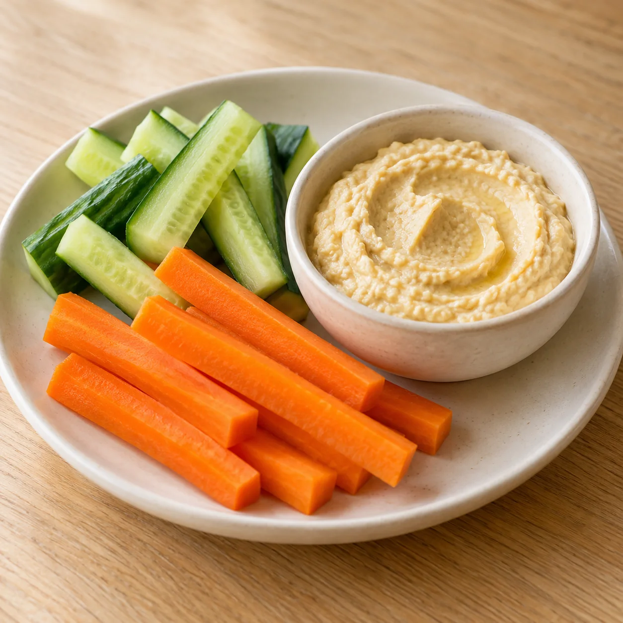 Veggie sticks & hummus
